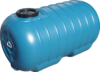 SY-500- 500 LT Yatay Çift Katmanlı Su Deposu - Asır Plastik - Polietilen Su Depoları